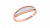 Diamond Chain Rose Gold  Ring 