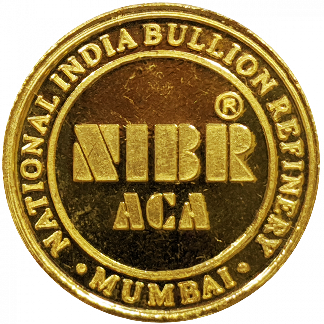 2 GM Gold Coin NIBR 999 Purity / Fineness