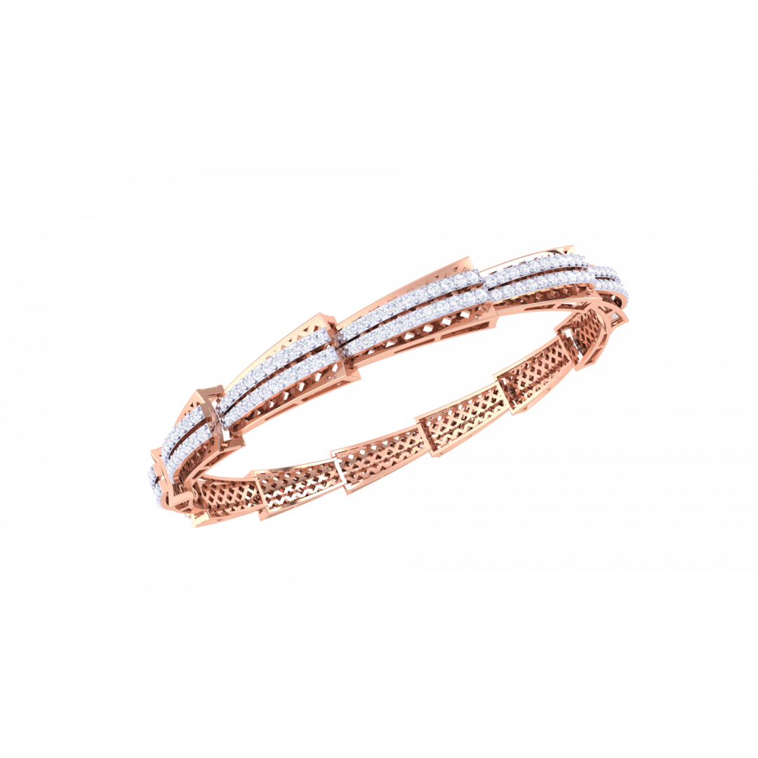 Whitney Rose Gold Bangles 