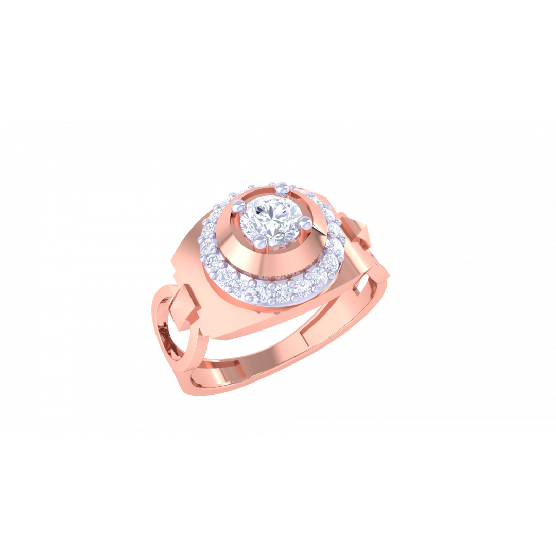 Adelina Rose Gold Ring 