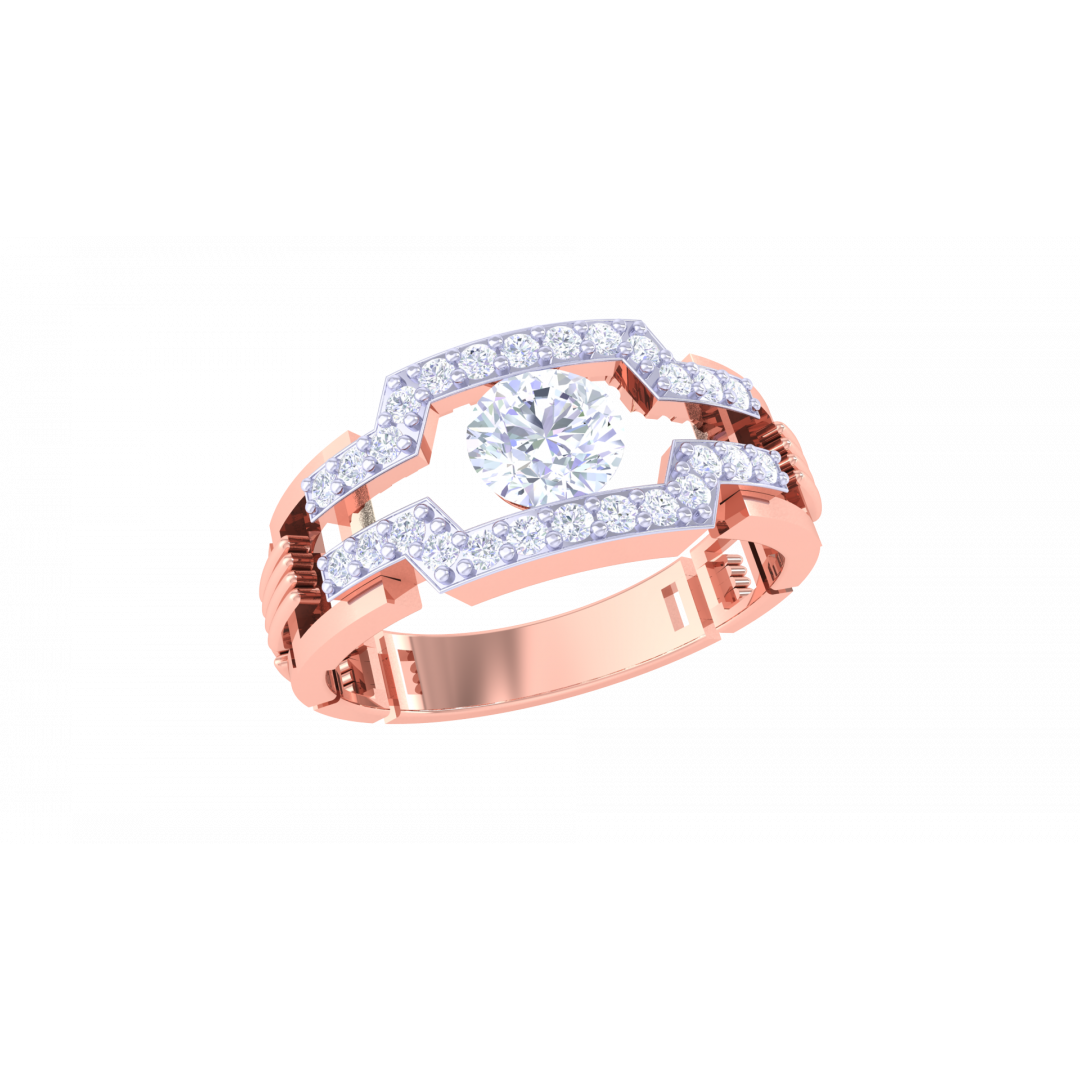 Aurora Rose Gold Ring 