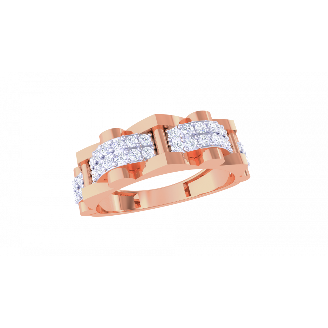 Rafaele Rose Gold Ring 