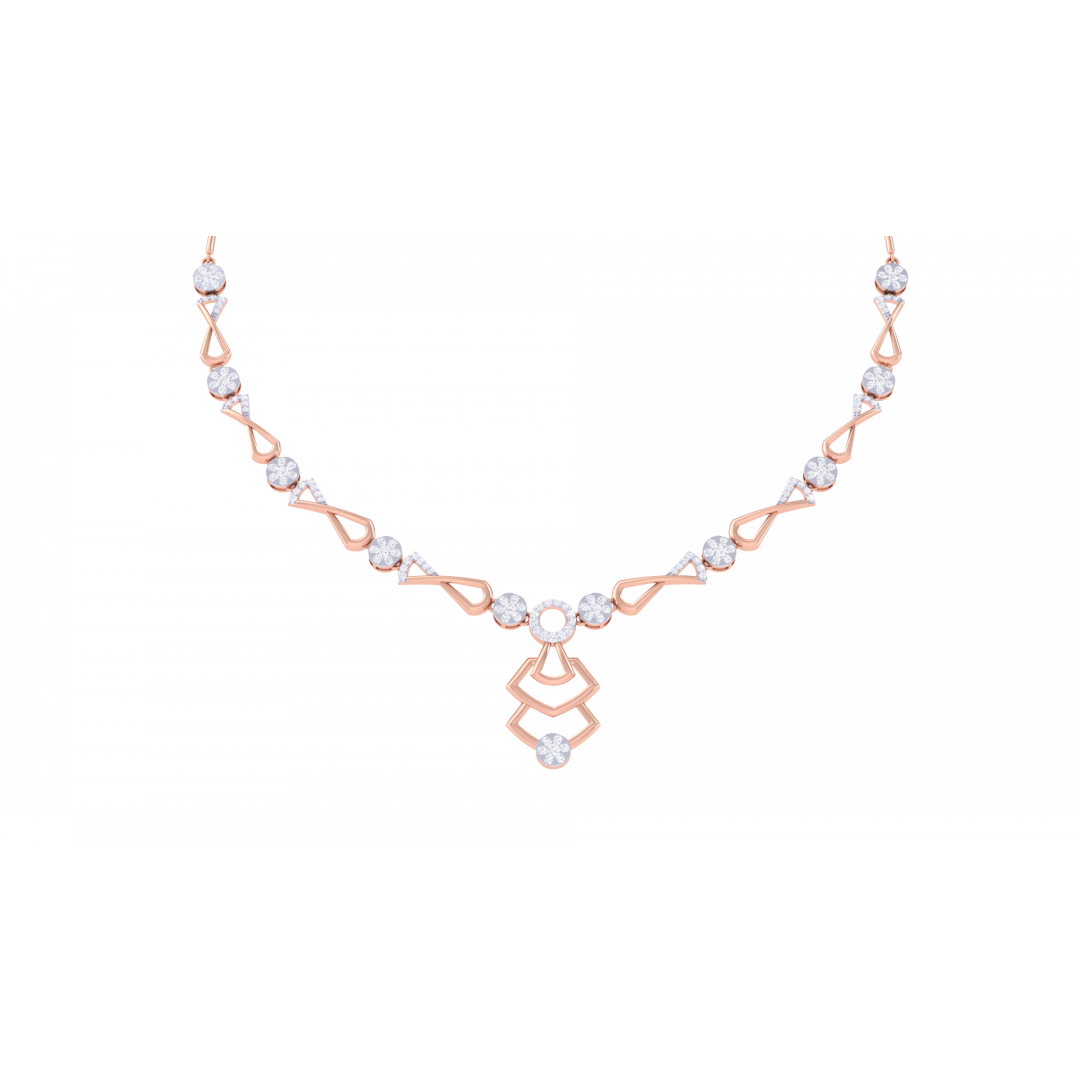 Kaori Rose Gold Necklace 