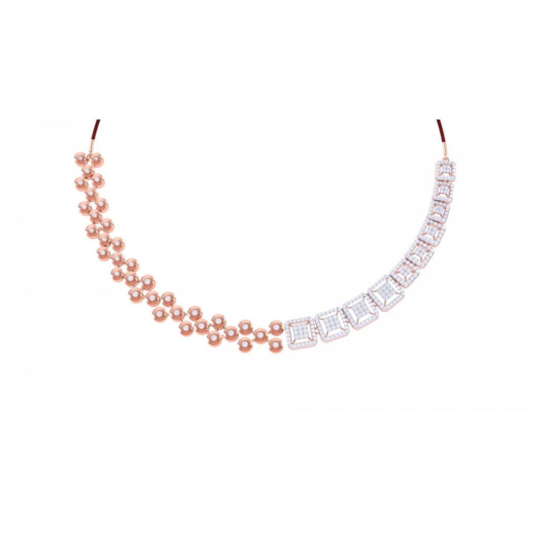 Machiko Rose Gold Necklace 