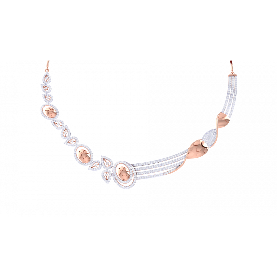 Maiko Rose Gold Necklace 