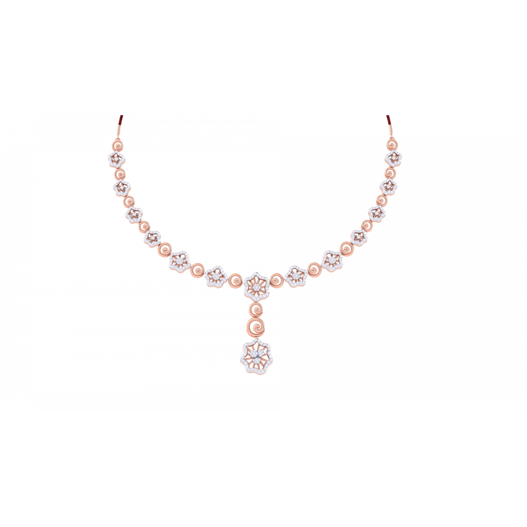 Nara Rose Gold Necklace