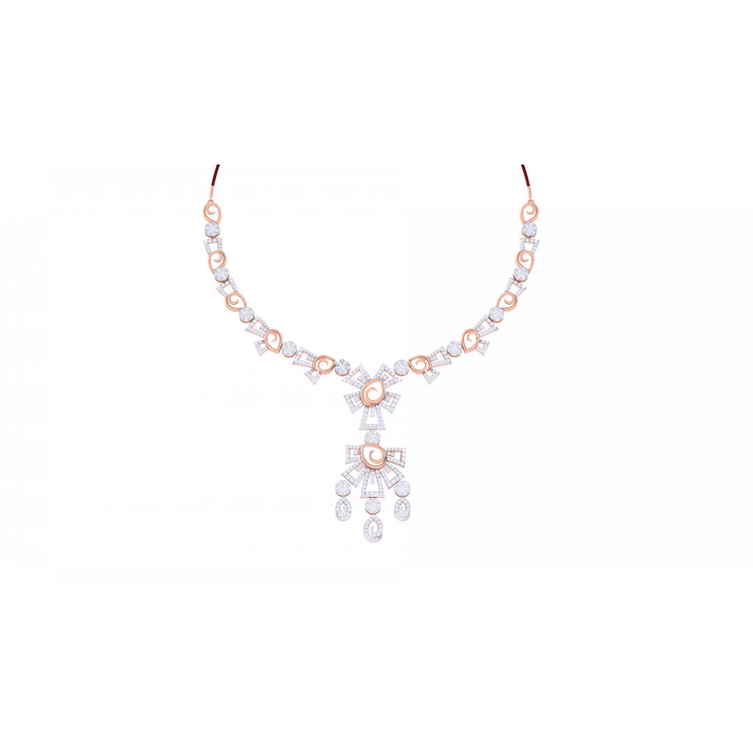 Narumi Rose Gold Necklace 