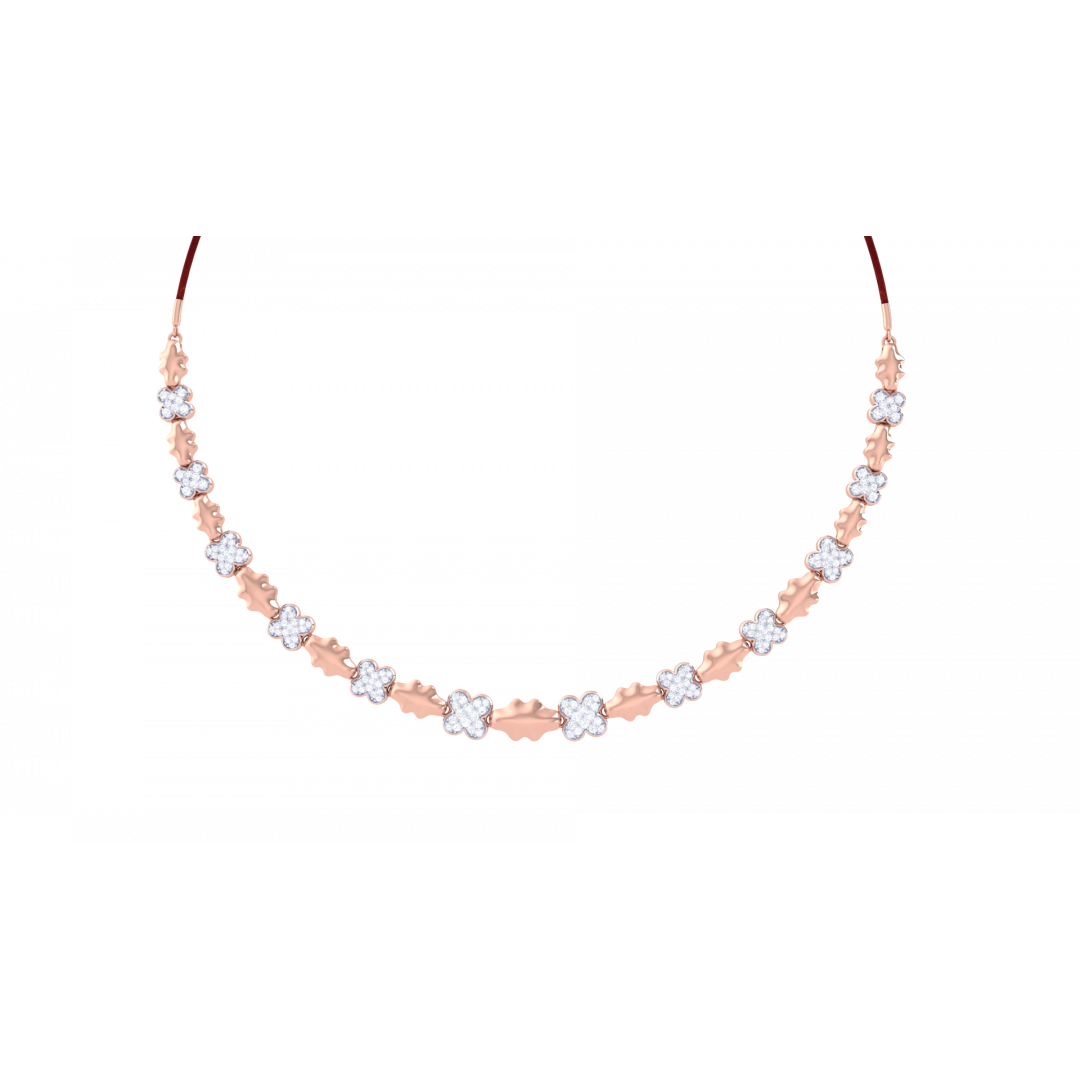 Doyel Rose Gold Necklace 