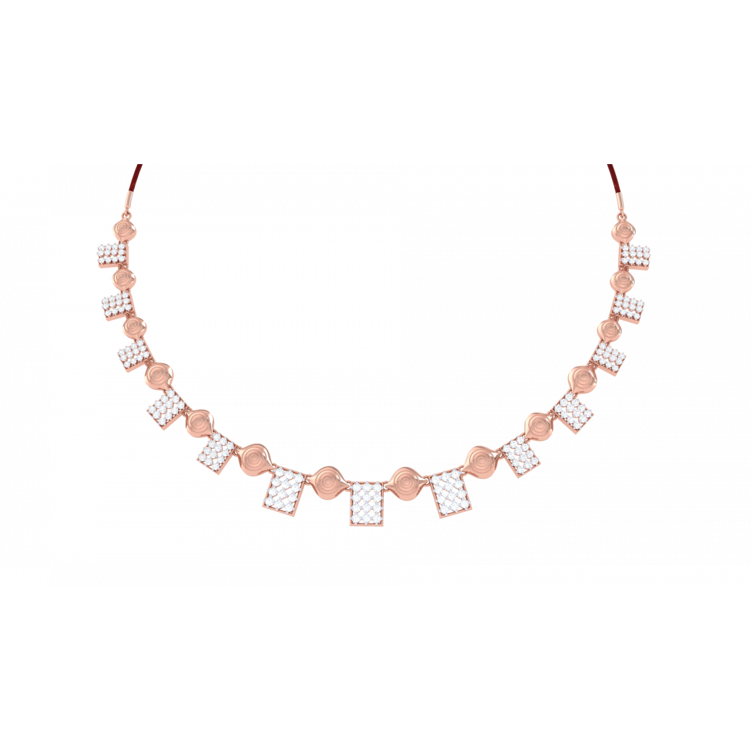 Thiya Rose Gold Necklace  