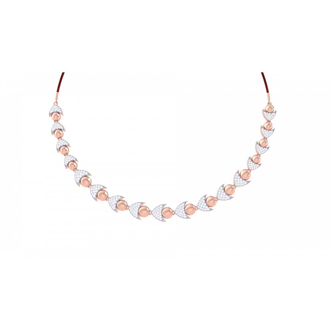 Darshee Rose Gold Necklace 