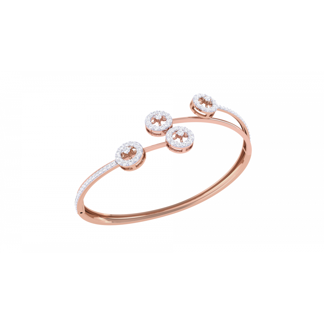 Coral Rose Gold Bracelet 