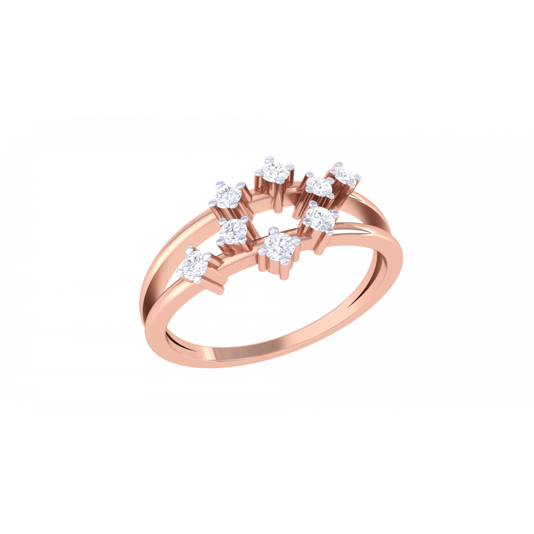 Ginevra Rose Gold Ring 