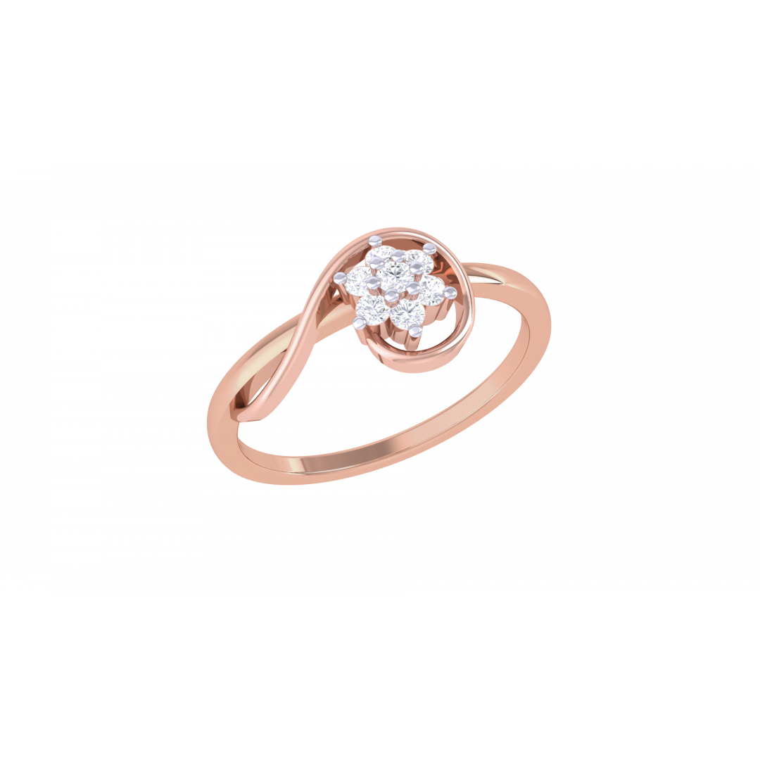 Gloria Rose Gold Ring 