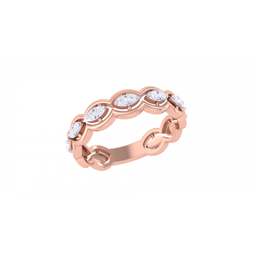 Jelena Rose Gold Ring 