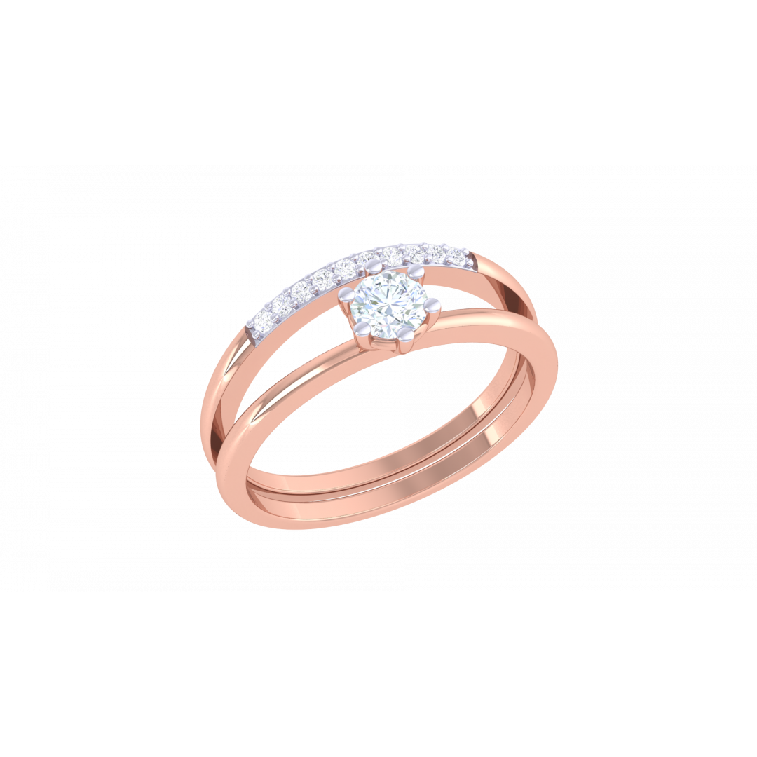 Tasha Rose Gold Ring 