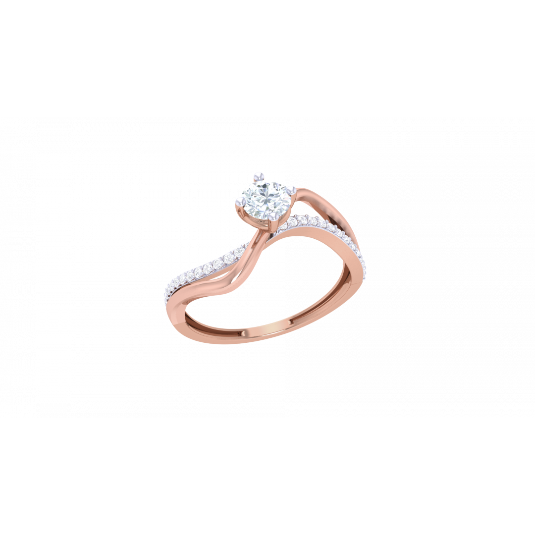 Elena Rose Gold Ring 