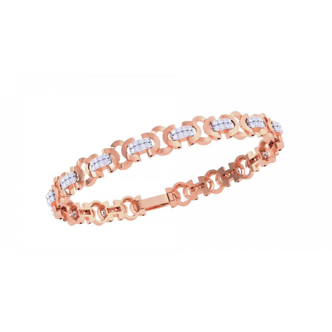 Oscar Rose Gold Bracelet 