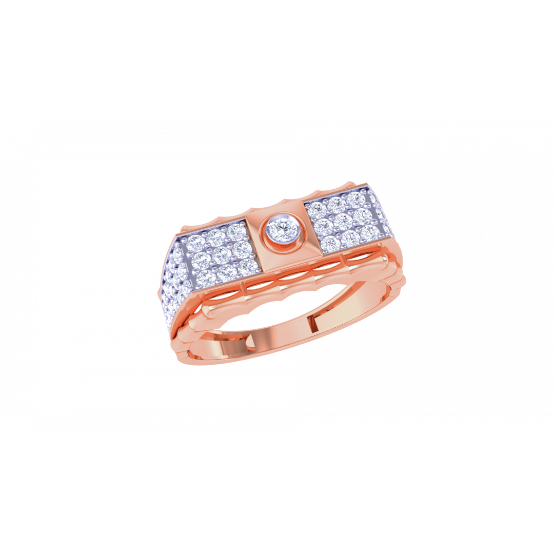 Nicolo Rose Gold Ring 