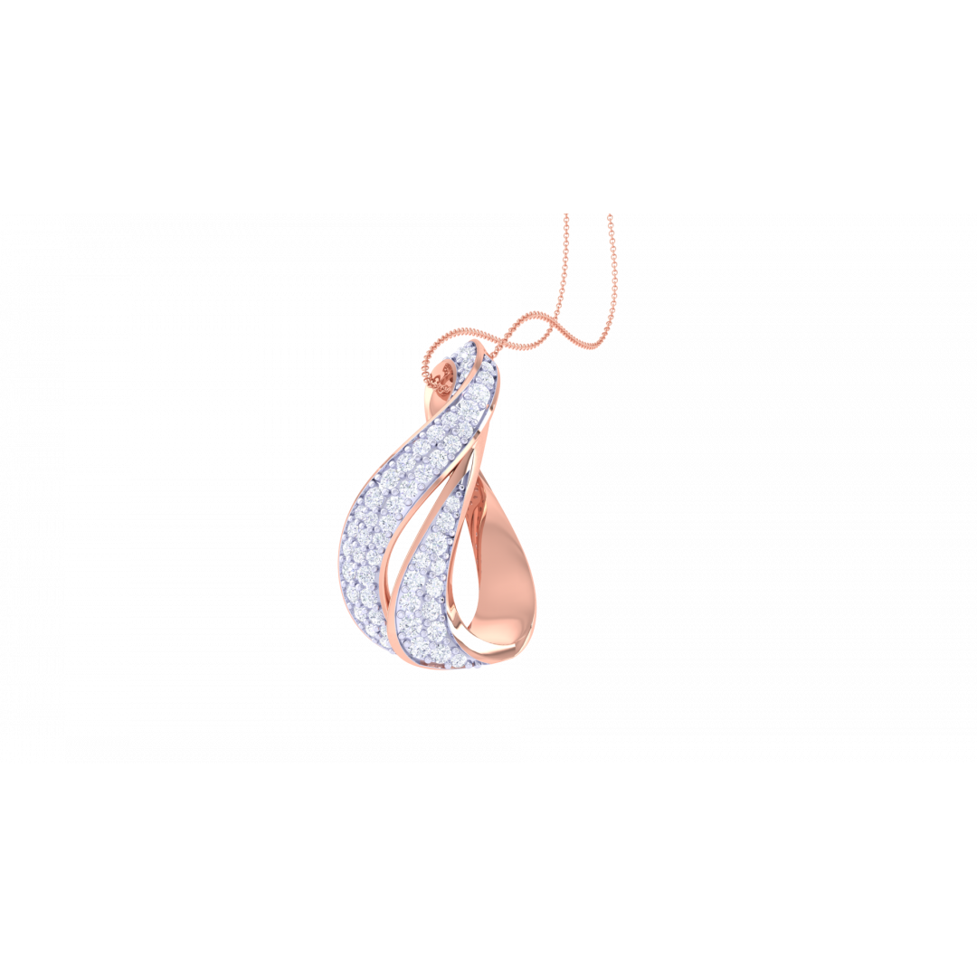 Aki Rose Gold Pendant 