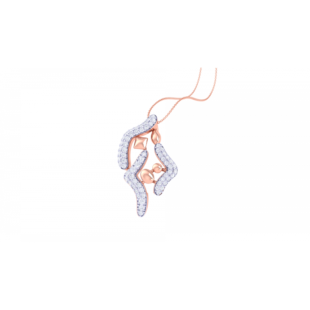 Asuka Rose Gold Pendant 