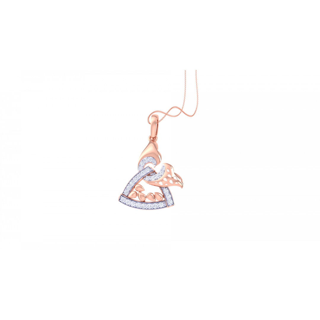 Arisu Rose Gold Pendant 