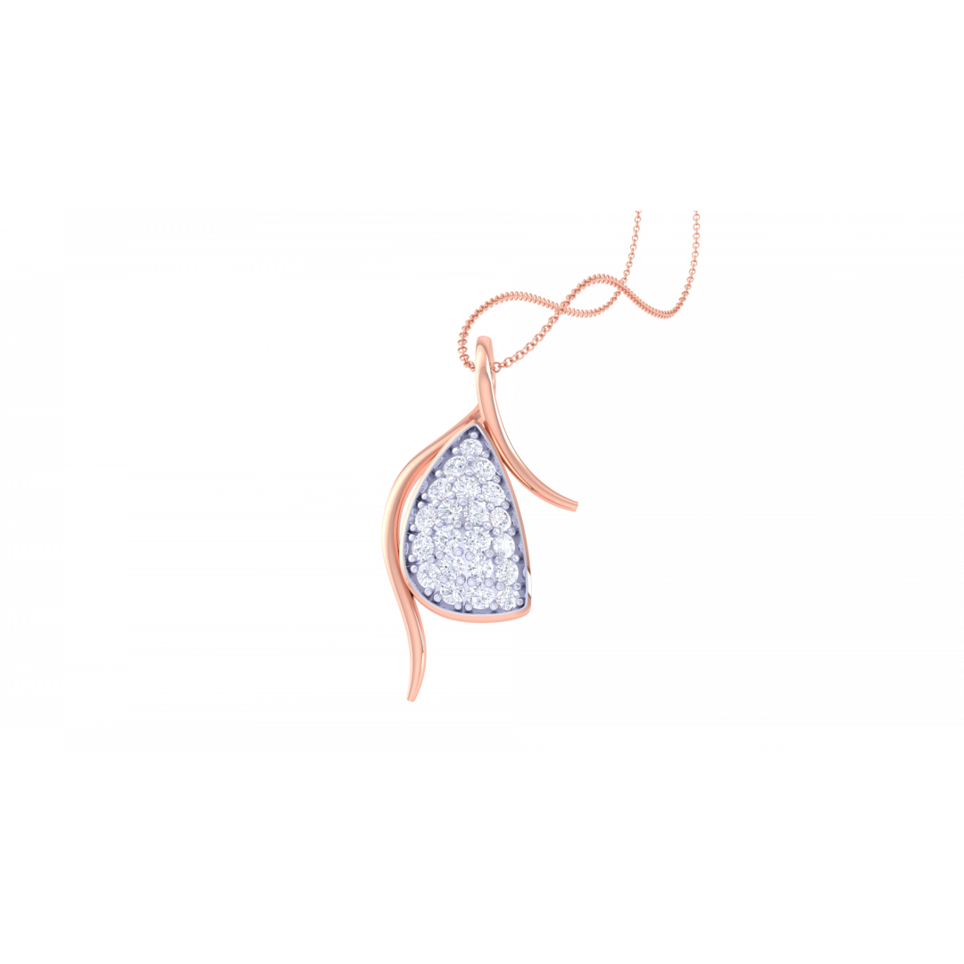 Ayako Rose Gold Pendant 