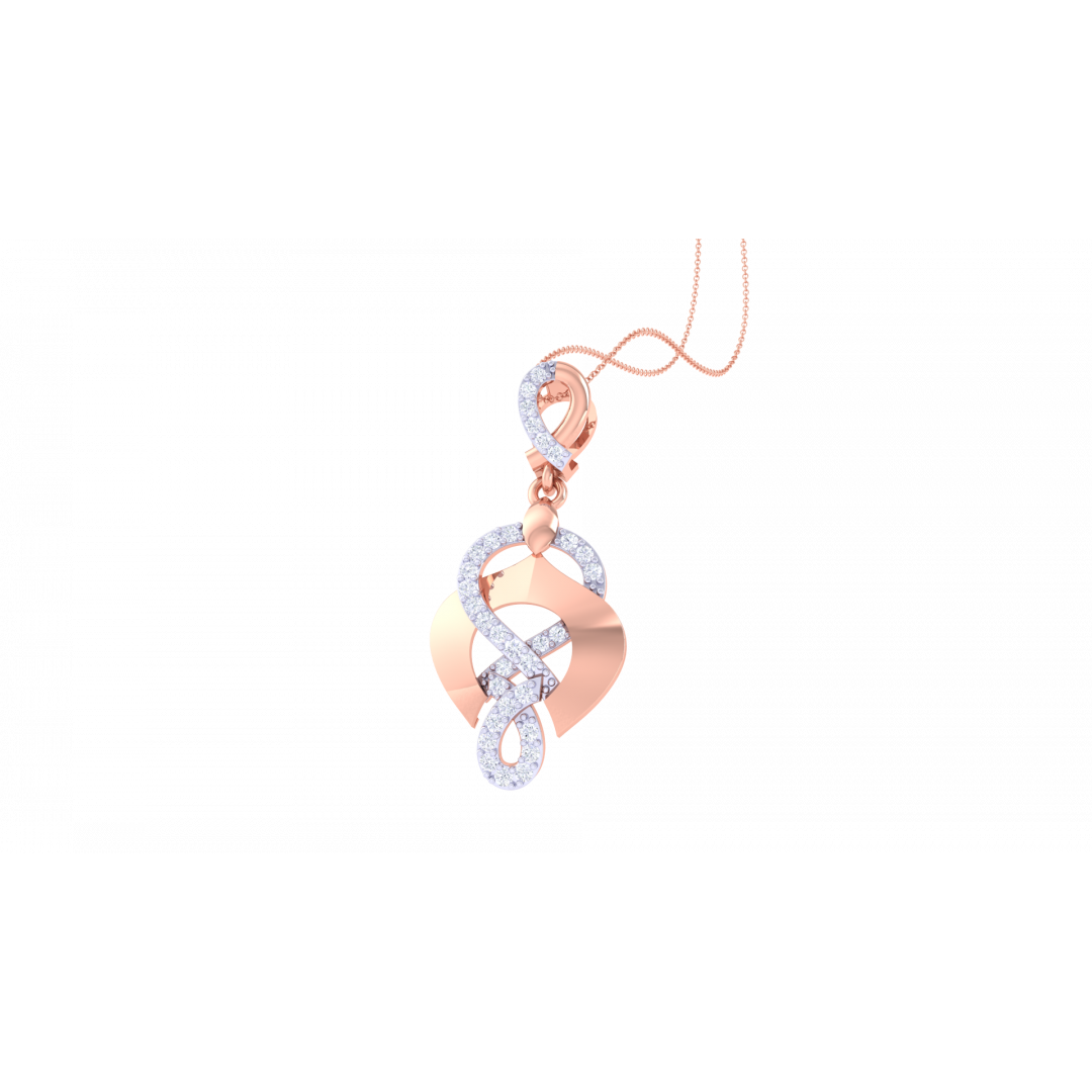 Chinatsu Rose Gold Pendant