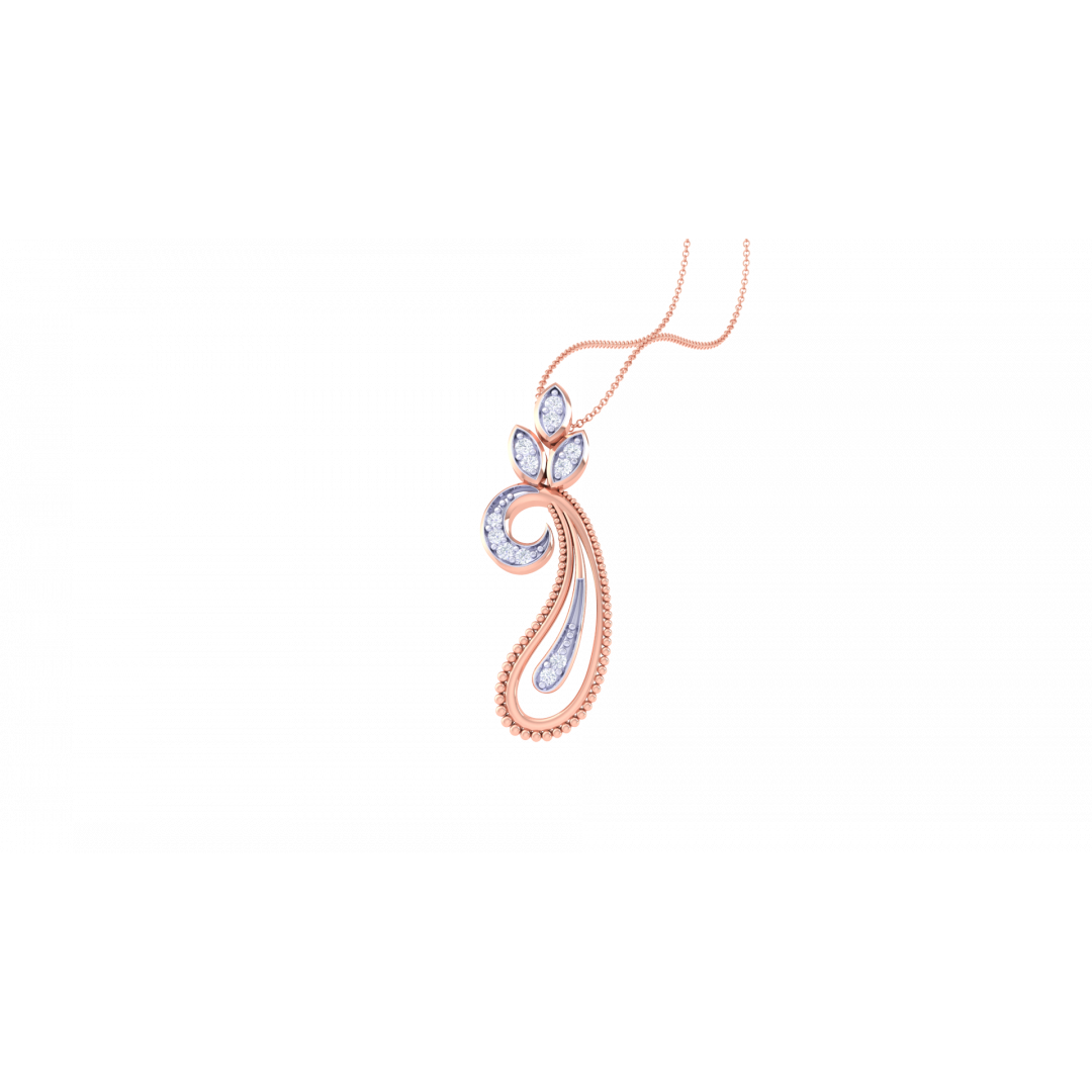 Eri Rose Gold Pendant 