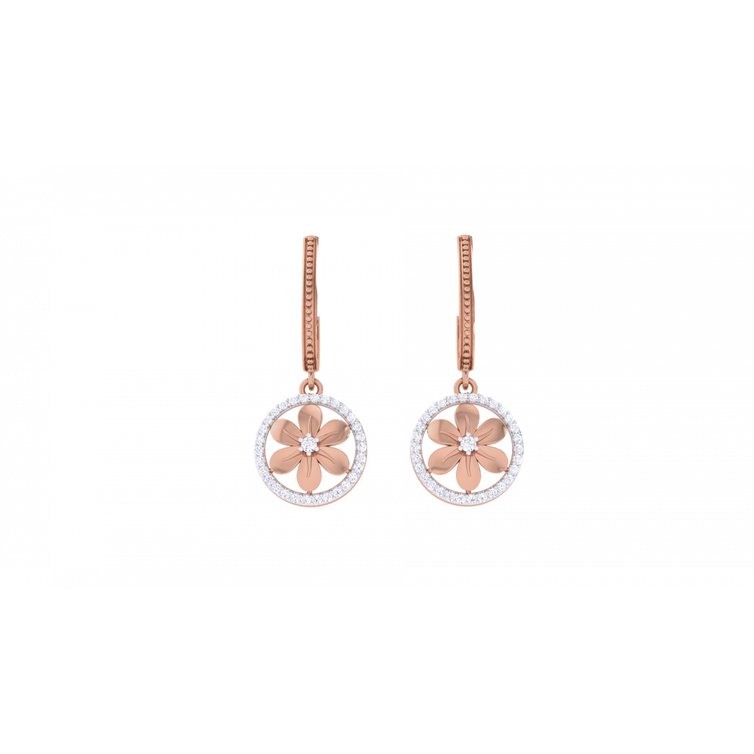 Feliclia Rose Gold Earring 