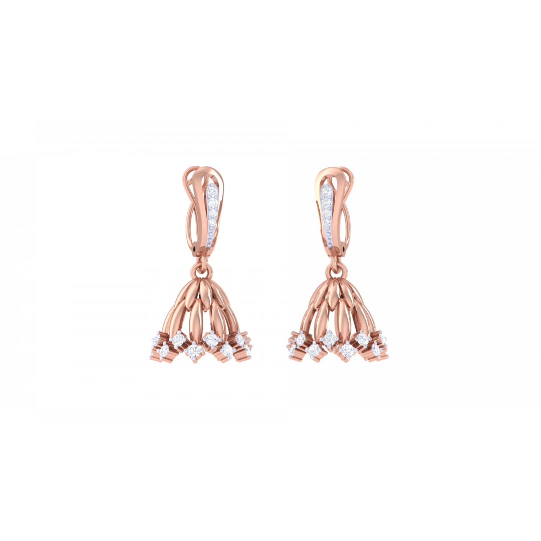 Naava Rose Gold Earrings