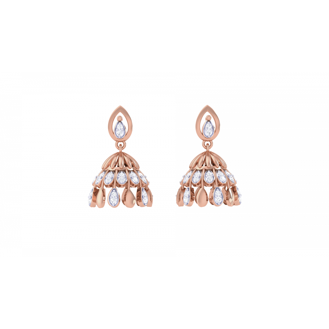 Norabel Rose Gold Earrings