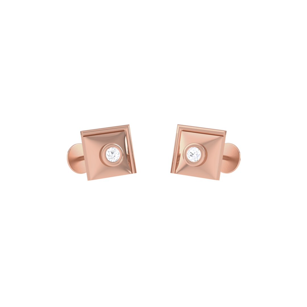Square Rose Gold Tops