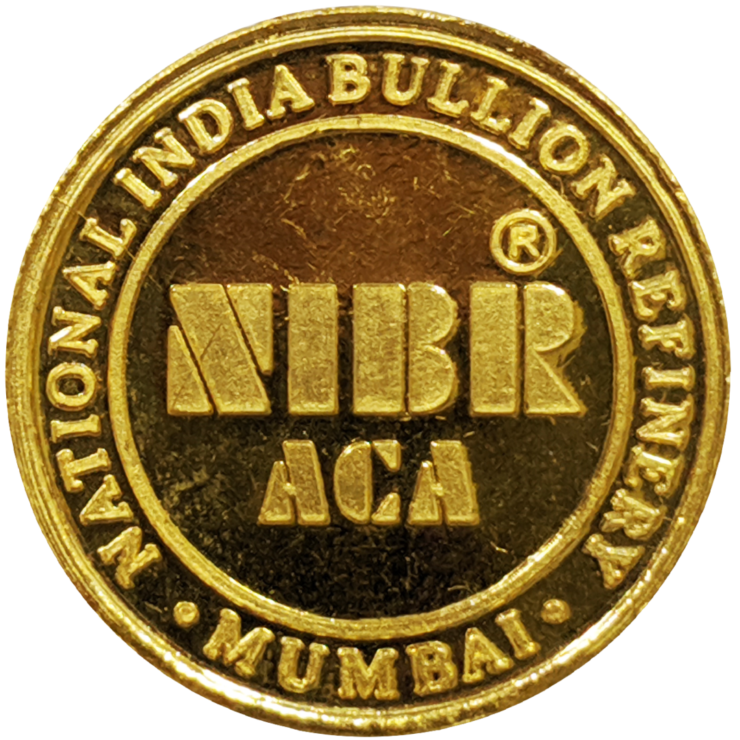 2 GM Gold Coin NIBR 999 Purity / Fineness
