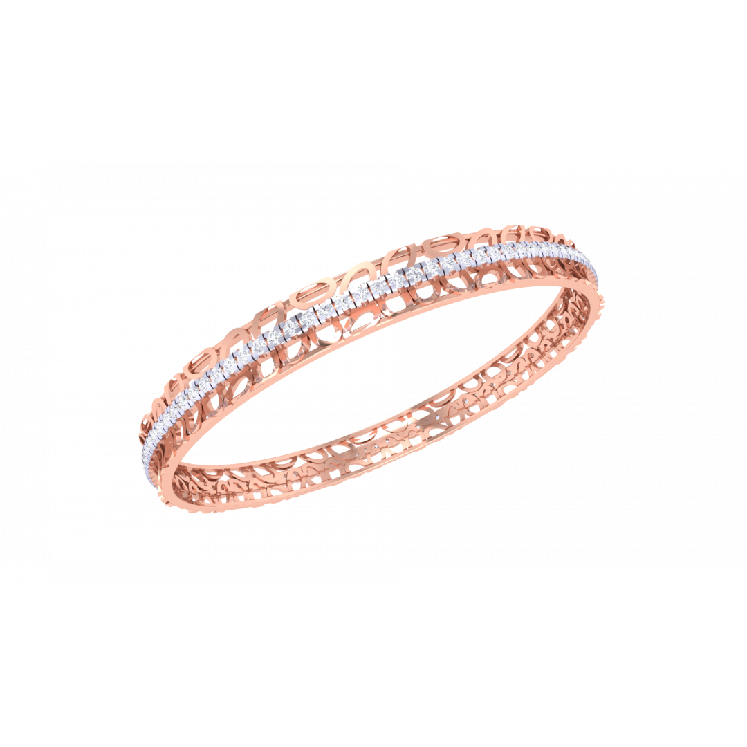 Skyla Rose Gold Bangles 