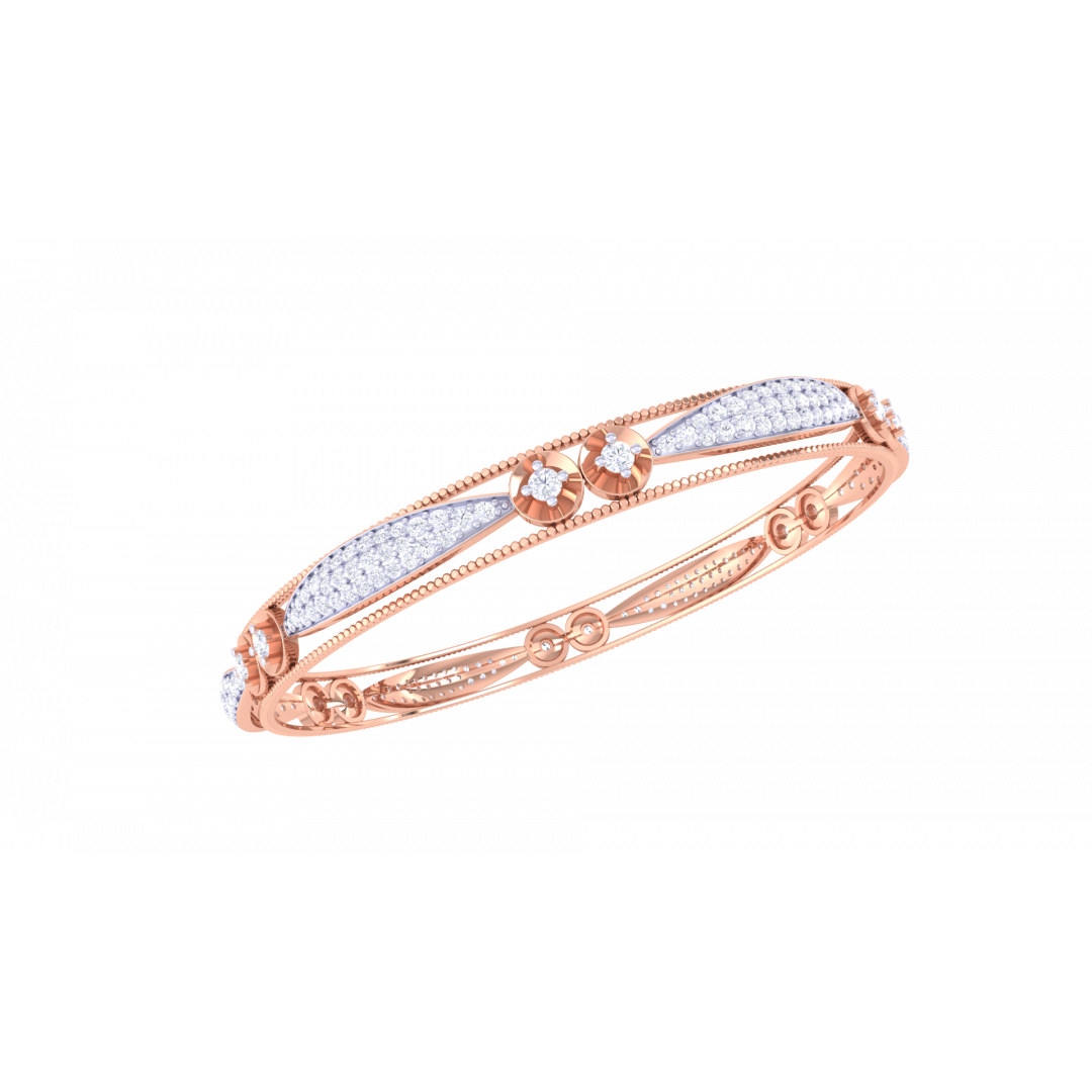 Sandra Rose Gold Bangles 