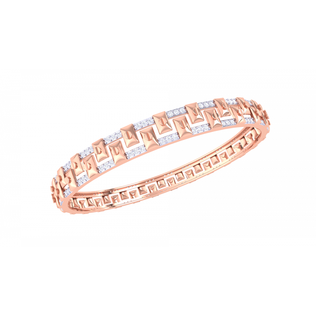 Marsha Rose Gold Bangles 