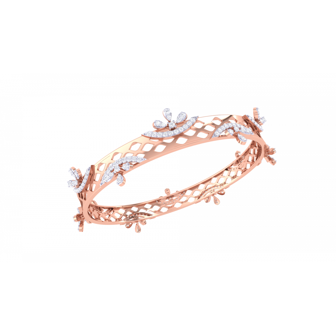 Julie Rose Gold Bangles 