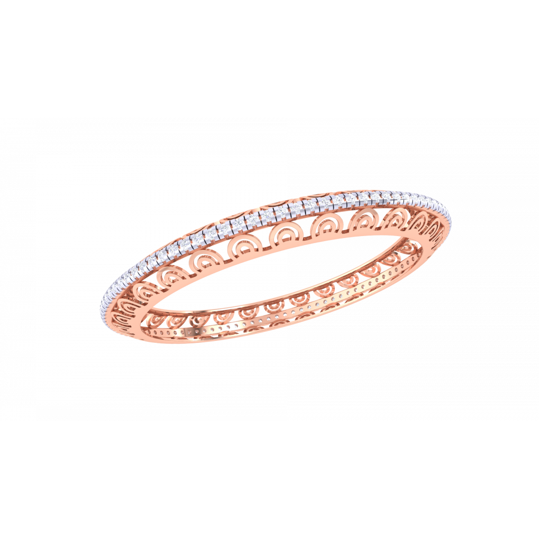 Maggie Rose Gold Bangles 