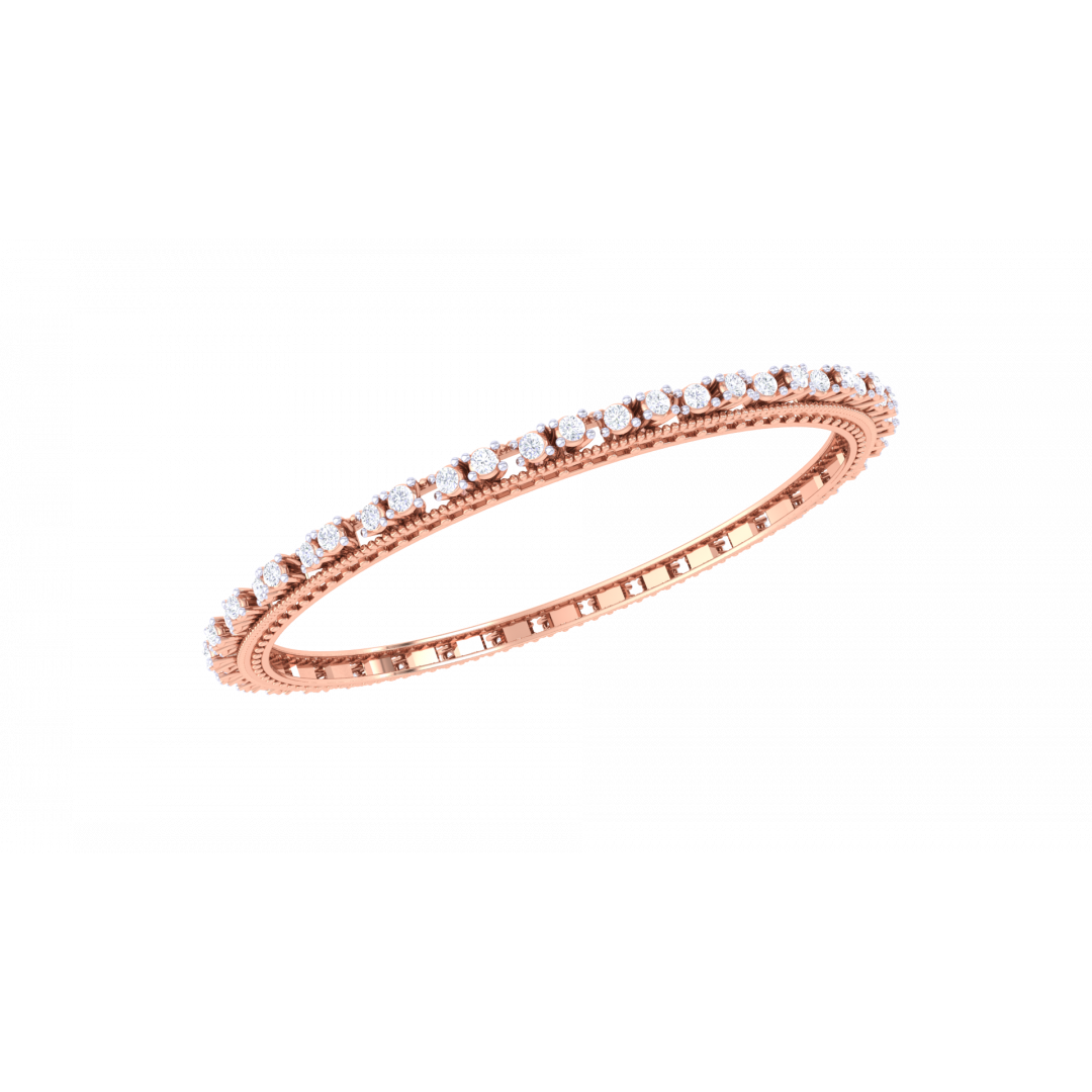 Cindy Rose Gold Bangles 