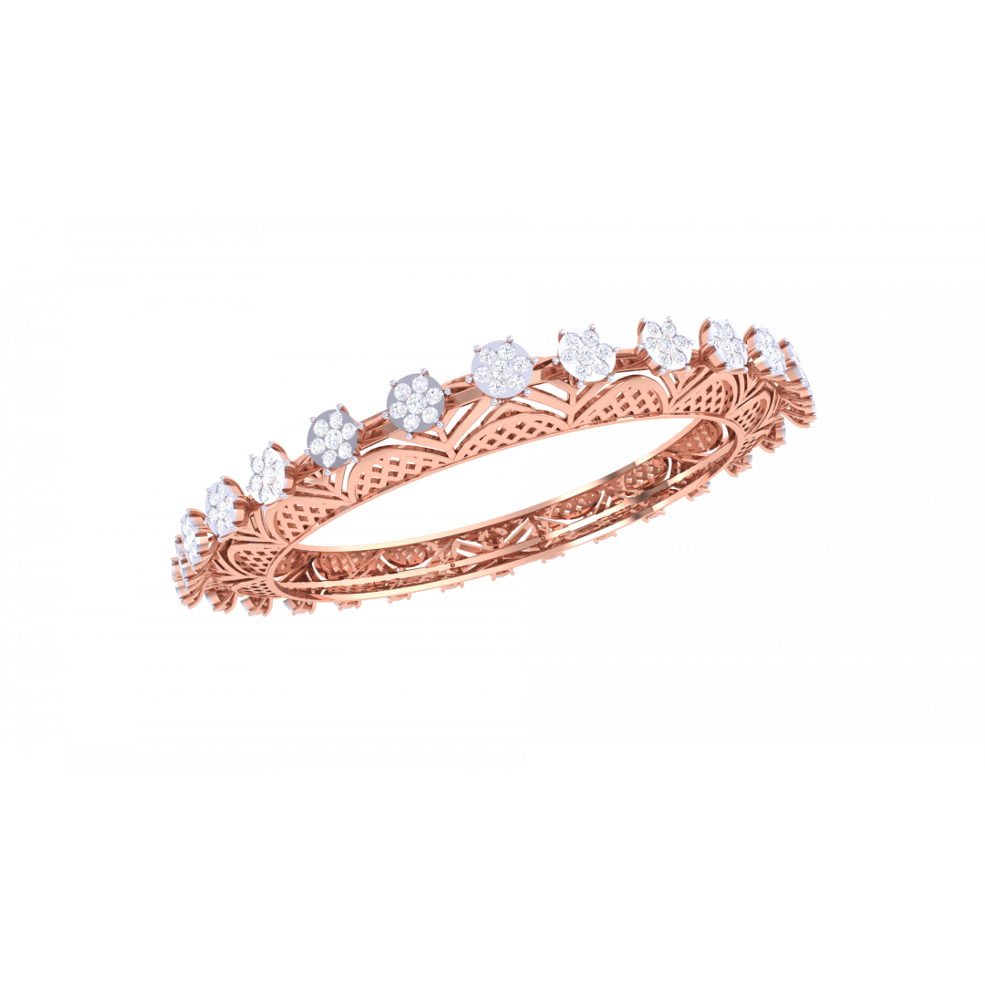 Debra Rose Gold Bangles 