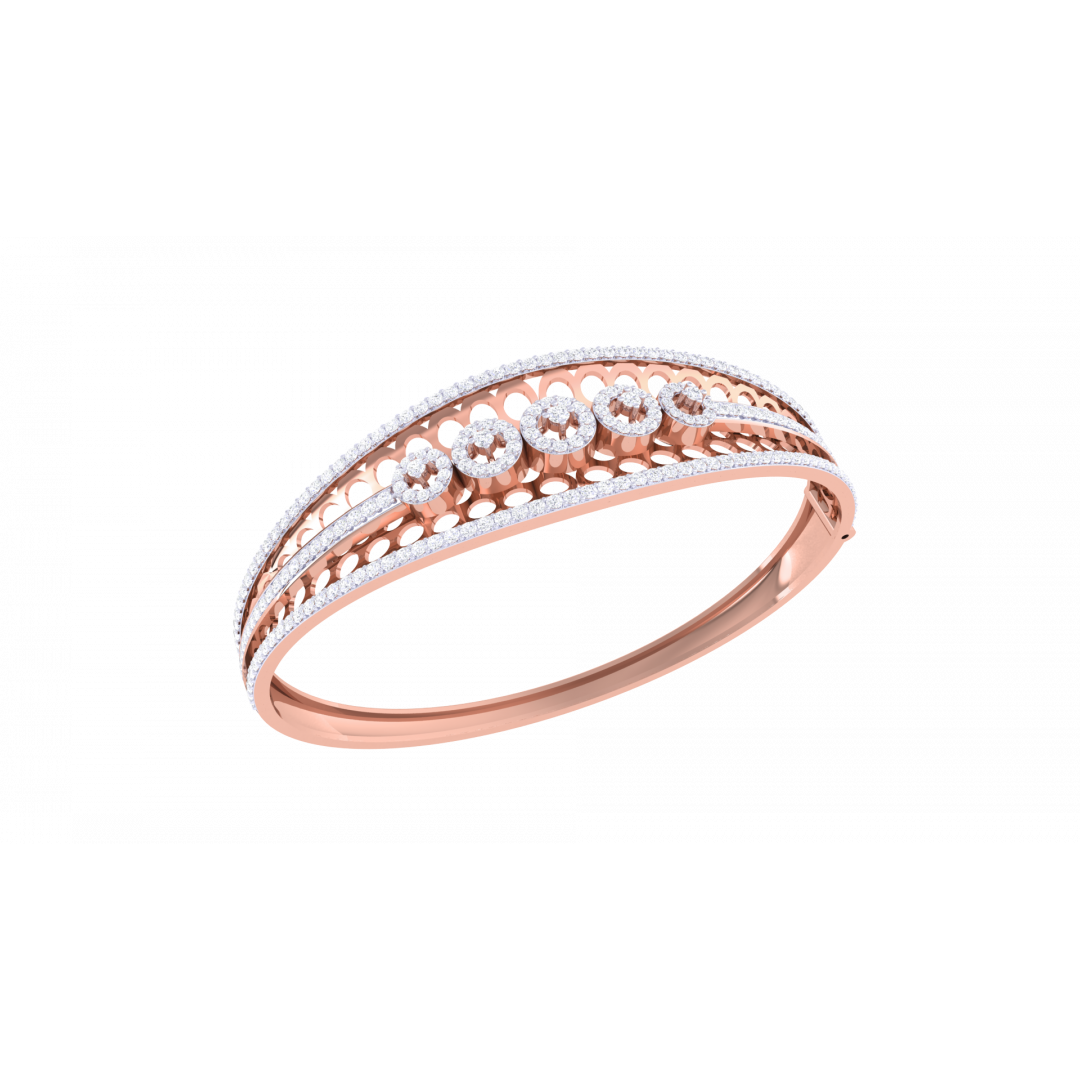 Poppy Rose Gold Bracelet 