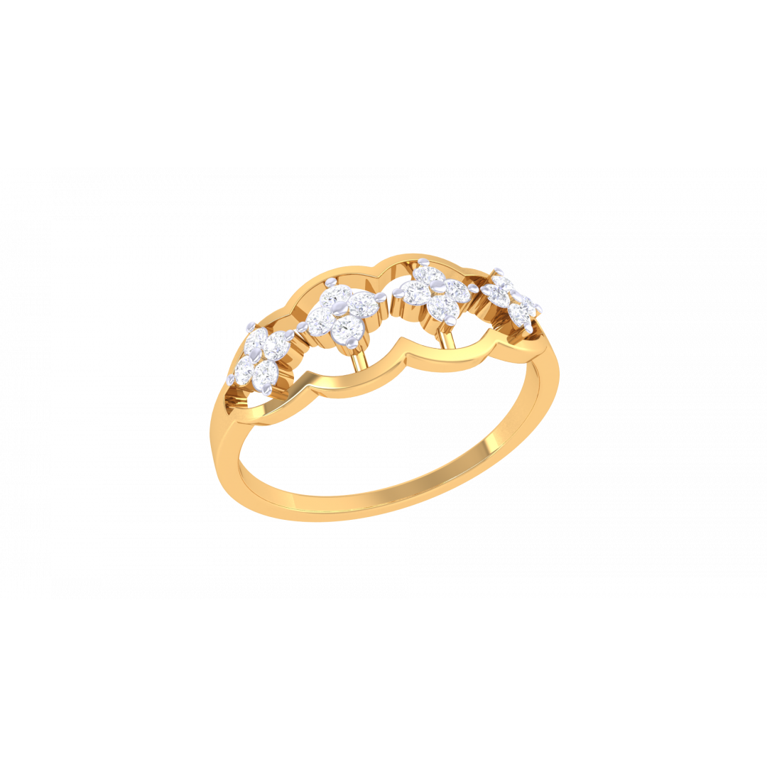 Dimond SquareLink Ring