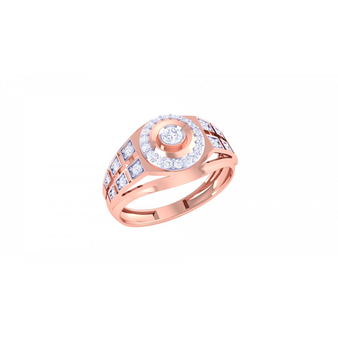 Justas Rose Gold Ring 