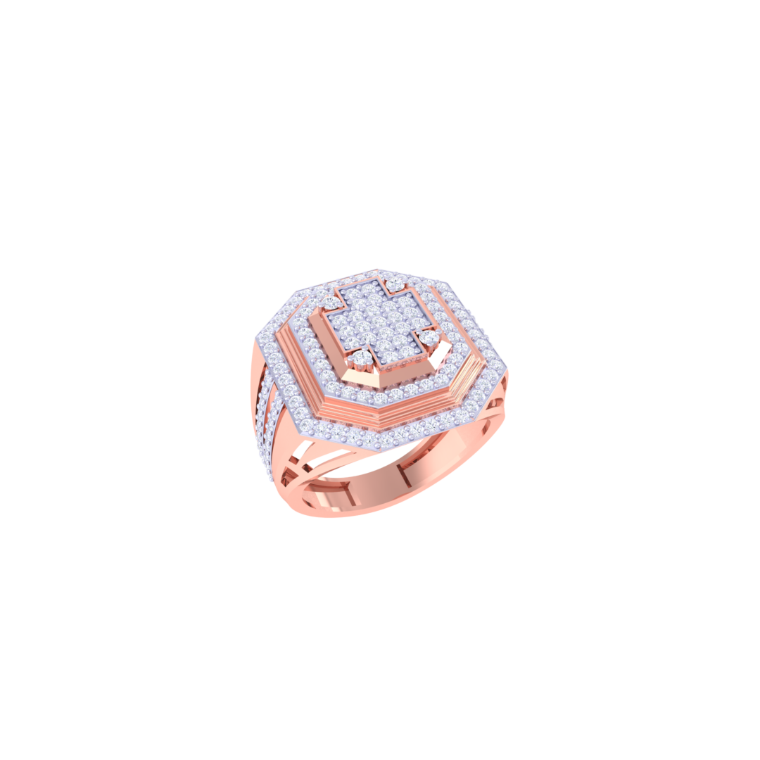 Lucia Rose Gold Ring 