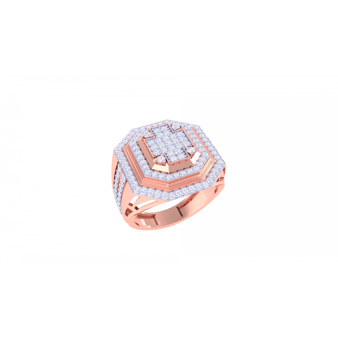 Lucia Rose Gold Ring 