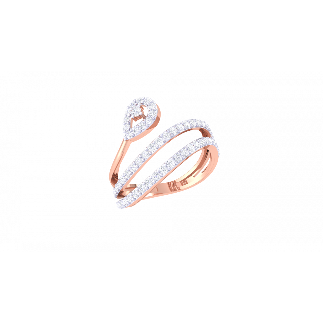 Bashira Rose Gold Ring 