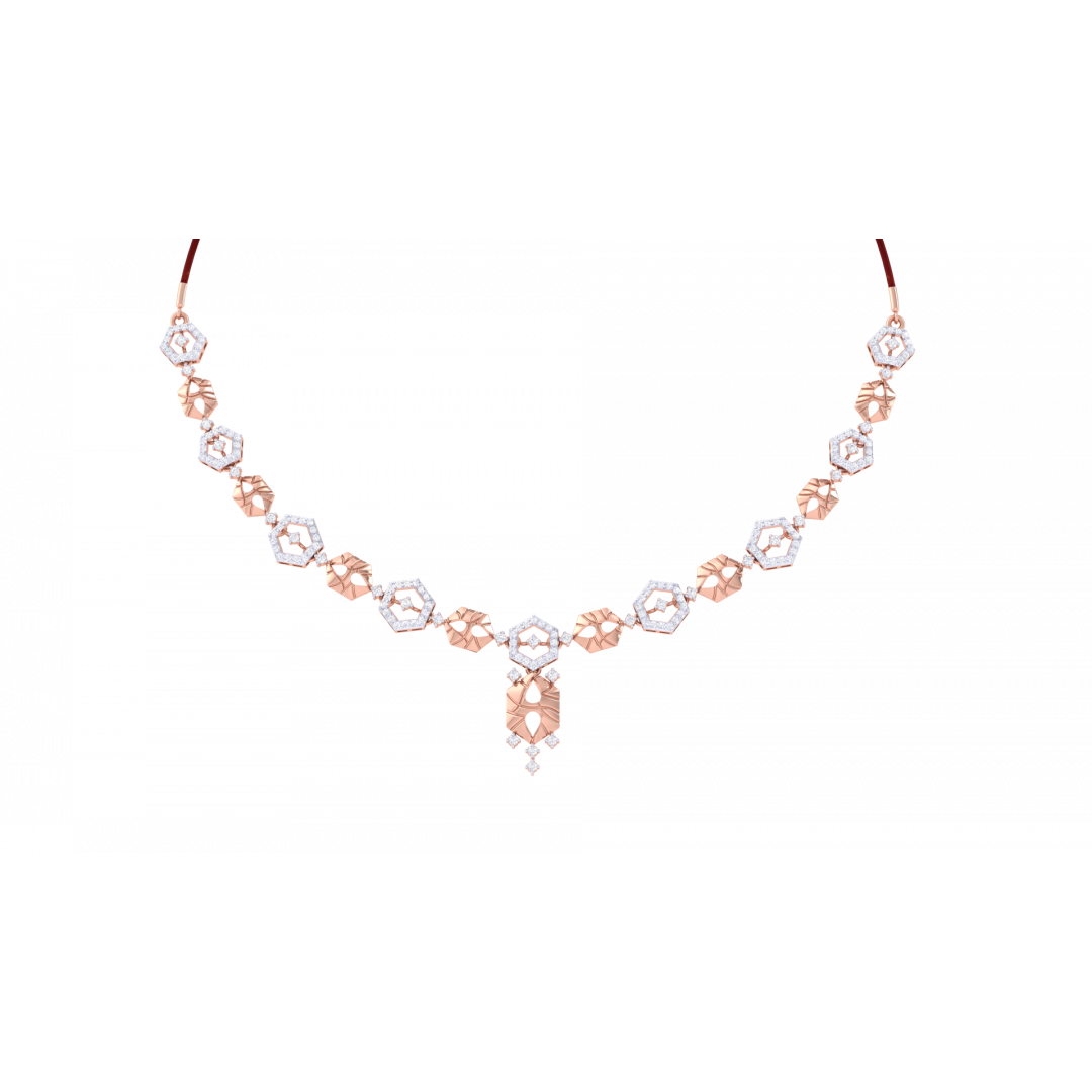 Kamiko Rose Gold Necklace 