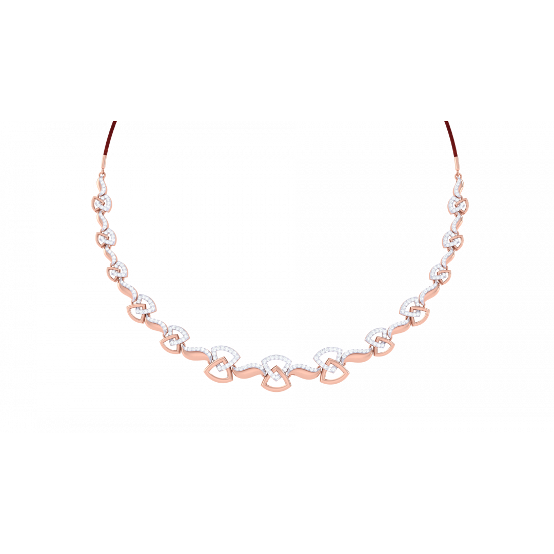 Chitranshi Rose Gold Necklace 