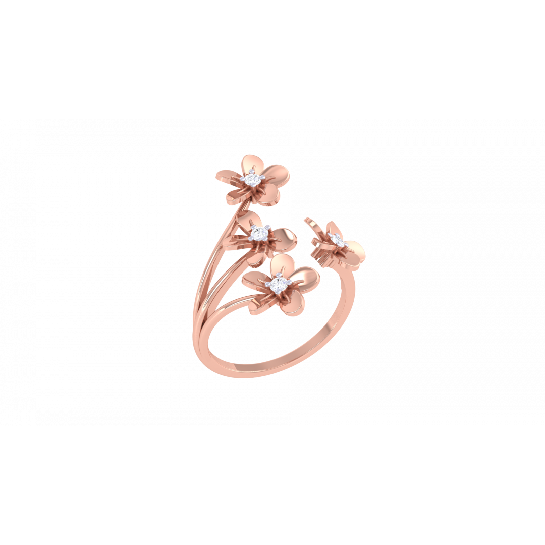 Tonya Rose Gold Ring 