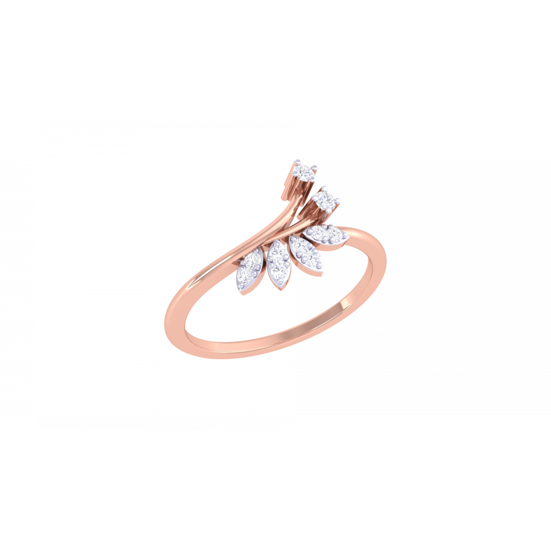 Elsa Rose Gold Ring 